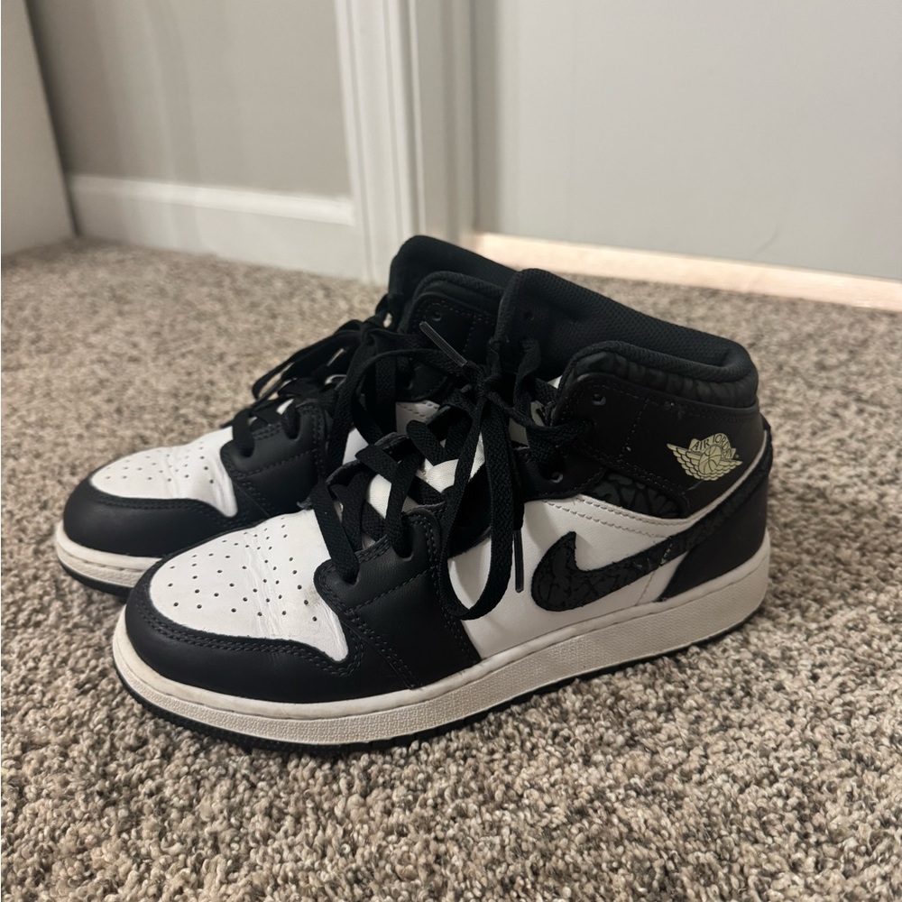 Black and White Sneakers